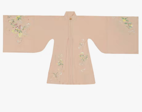 转卖劲合明制汉服松蝶之恋原创正品立领齐腰褶...