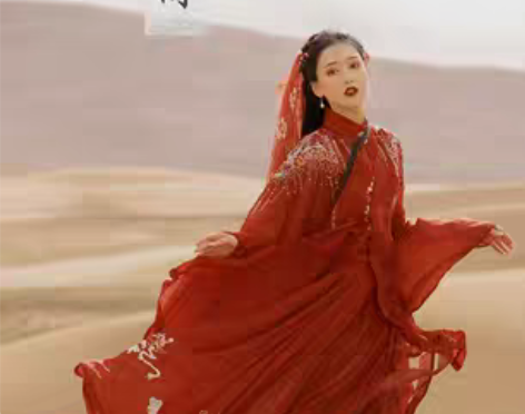 转卖|司南阁| 明制汉服原创立领衫 绣花款...