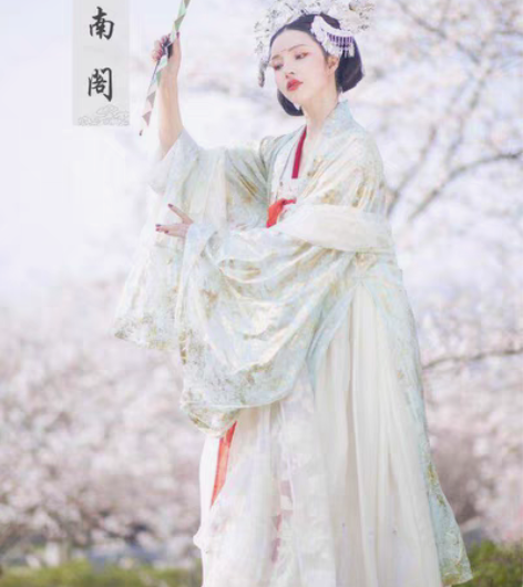 汉服出租【司南阁银容】仙女齐胸襦裙 #包邮...