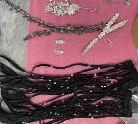 出租司南阁苗疆风汉服粉色异族风情 s码 衣...