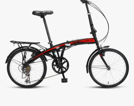 转卖永久可折叠自行车男大人超轻便携学生成年...