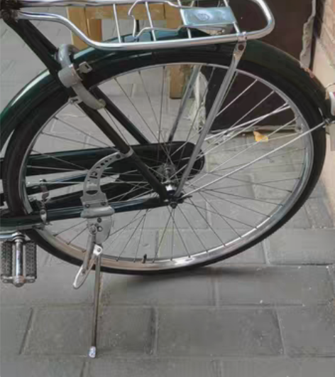 老飞鸽22型，28自行车，墨绿色原装车漆面...