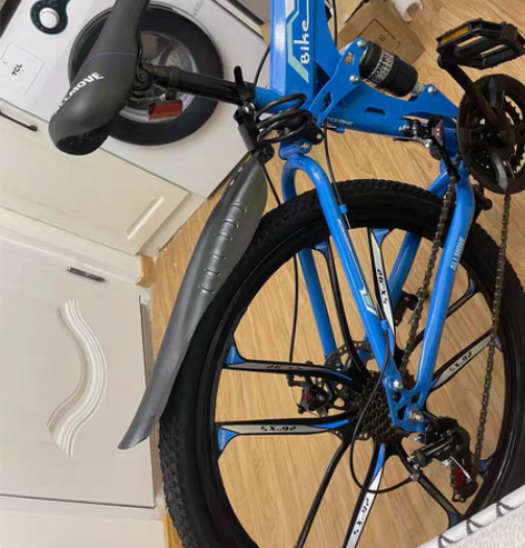 转卖折叠山地自行车男变速越野单车新型公路赛...