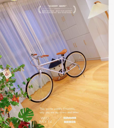 包邮自行车女 成人自行车男式26寸复古变速...