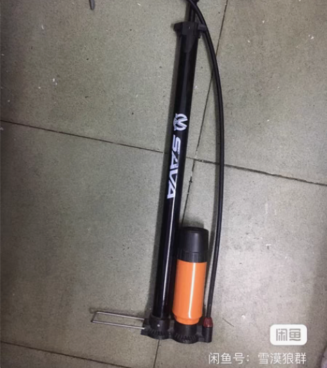 包邮SAVA高压打气筒山地自行车带气压表功...