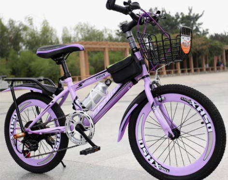 转卖儿童自行车女孩女童公主款6-8-10-...