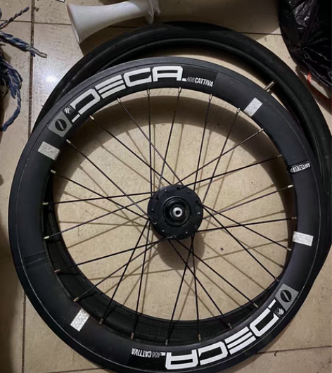 JAVA小轮车铝轮 实体店买的。几乎全新j...