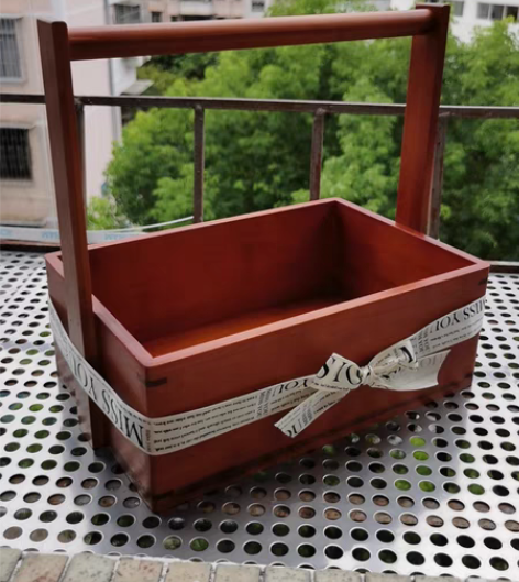 出 插花器皿 竹制提盒 闲置 出一个闲置的...