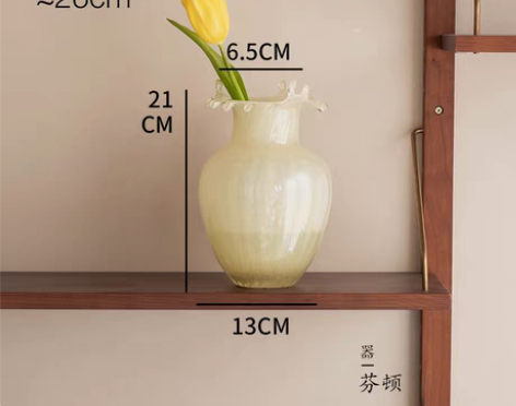 转卖【礼遇价】南十字星 中古芬顿玻璃花瓶法...