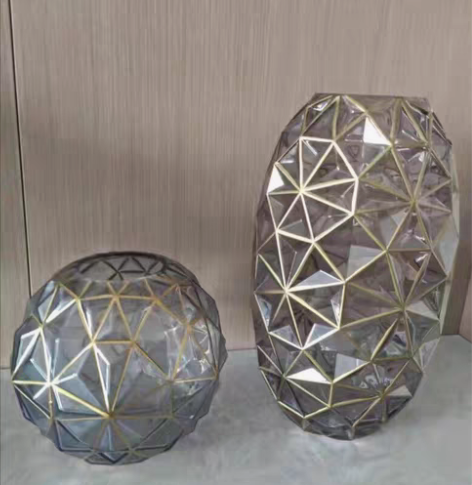 包邮亏本处理］特价轻奢风北欧玻璃花瓶客厅干...