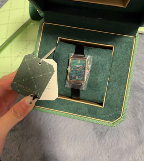 包邮Lola Rose罗拉玫瑰 小绿表手表...