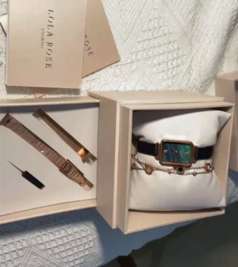 包邮Lola Rose罗拉玫瑰 小绿表手表...