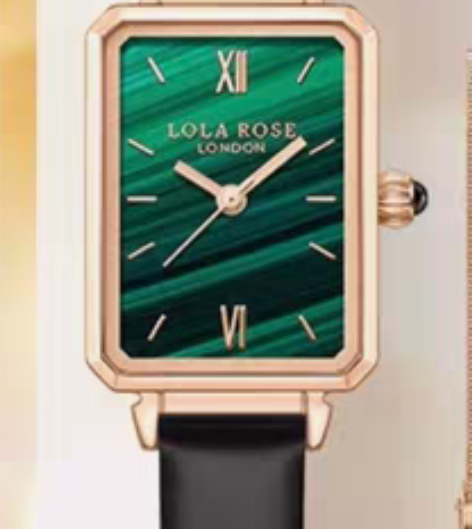 包邮Lola Rose罗拉玫瑰 小绿表手表...