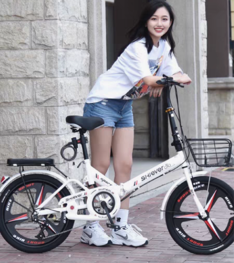 包邮清仓成人折叠变速自行车16/20/22...
