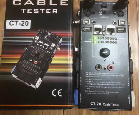 包邮CT-20多功能测线仪音频测线仪卡农测...