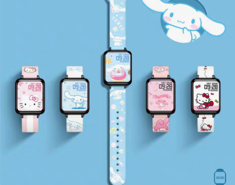 转卖正港ZGOx三丽鸥联名玉桂狗智能手表女...