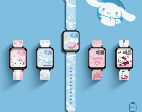 转卖正港ZGOx三丽鸥联名玉桂狗智能手表女...