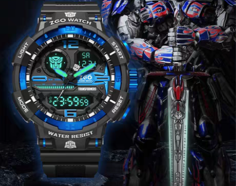 转卖【狂欢价】正港ZGOx变形金刚运动手表...