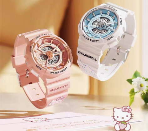 包邮正港ZGOx玉桂狗手表女款初高中小学生...