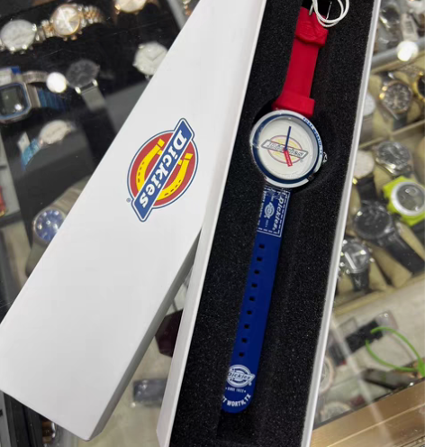 专柜正品迪克斯硅胶石英手表原装盒子 专柜售...