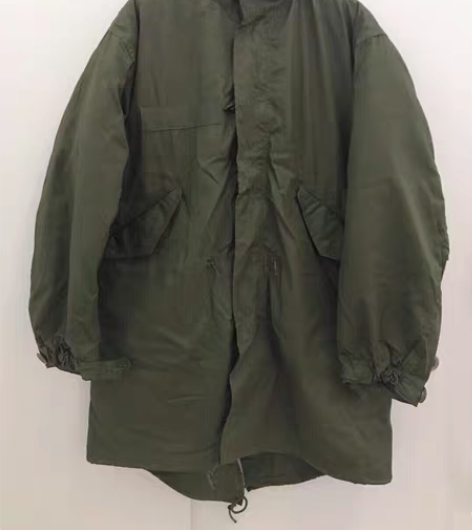 m65parka军版 m65xs码菌斑 皮...