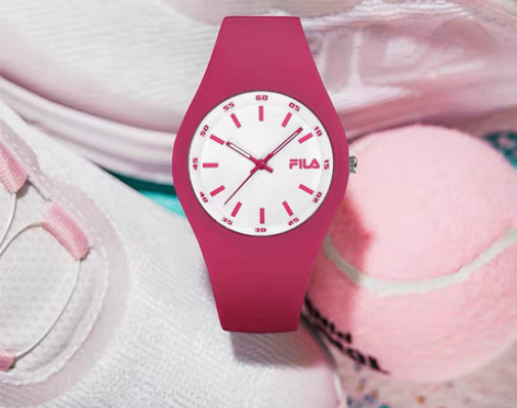 FILA斐乐手表男女情侣学生硅胶运动果冻表...
