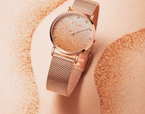 转卖FILA斐乐手表时尚简约渐变防水精致小...