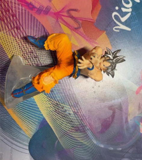 七龙珠万代hg扭蛋 白发自在极意功孙悟空有...