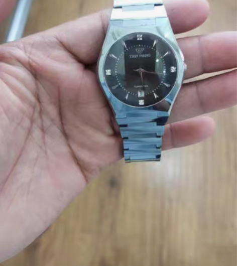 包邮天王钨钢手表，走时精准，新表5000多...
