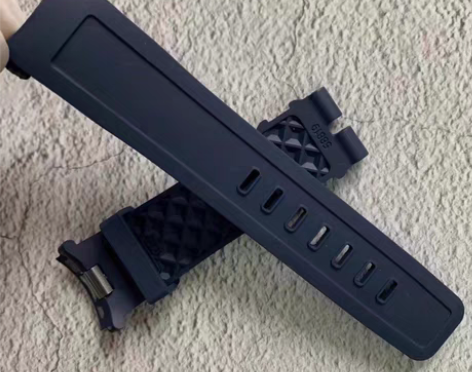 包邮硅橡胶手表带适用万国IWC海洋时计氟橡...