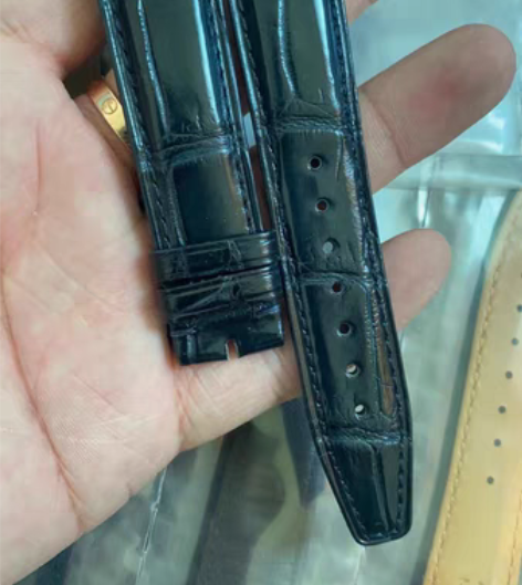 包邮适配万国iwc鳄鱼皮手表带葡萄牙计时葡...