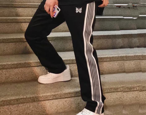 转卖老夫子 needles 蝴蝶 刺绣黑白...