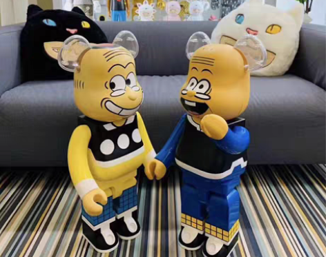 Bearbrick 老夫子 大番薯一套 1...