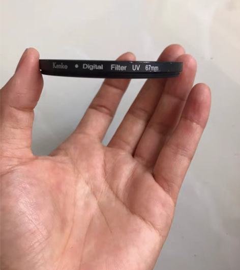 出单反相机肯高UV镜67mm，边框有磨损，...