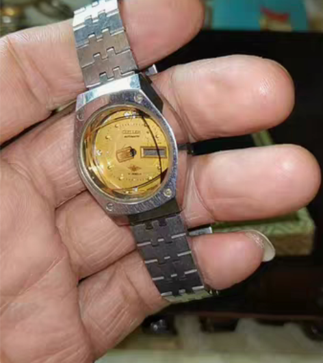 包邮日本西铁城限量版女式古董机械表、表壳，...