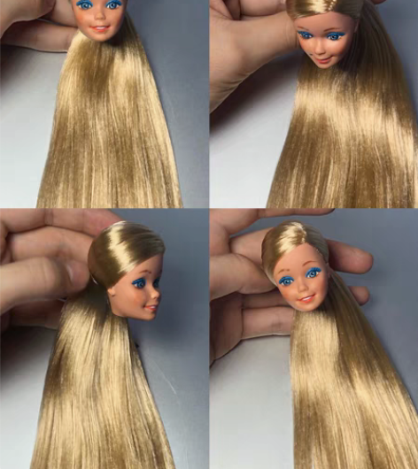 包邮芭比娃娃珍藏版 开口笑 古董娃娃 感兴...