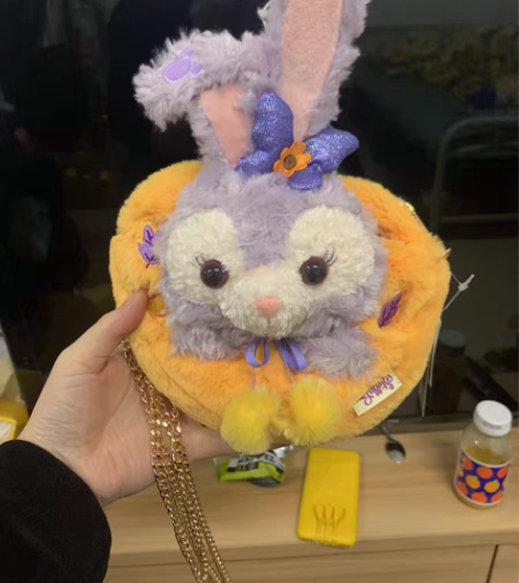 上迪万圣节星黛露斜挎毛绒包玩偶可爱卡通拉链...