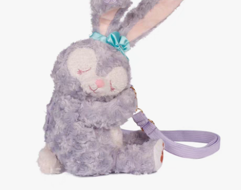 转卖星黛露公仔斜挎包睡颜兔子包芭蕾兔挎包卡...