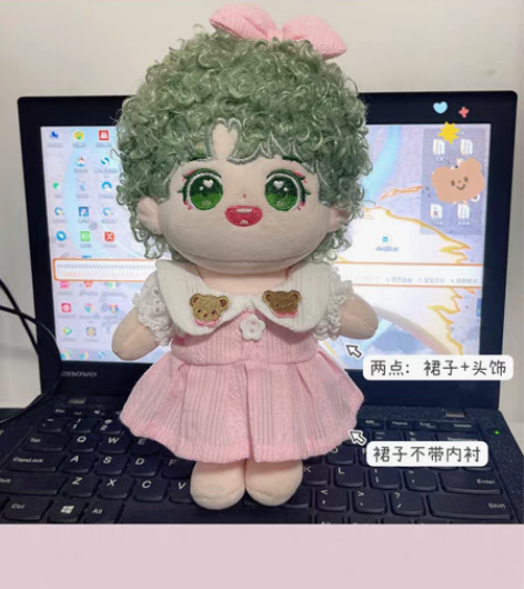 转卖20cm棉花娃娃着替 星黛露ss号小体...