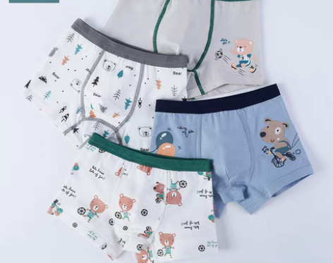 转卖儿童内裤男童纯棉平角裤宝宝男孩小童中大...