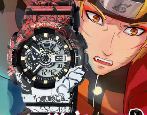 转卖【初夏上新价】电子手表火影忍者联名in...