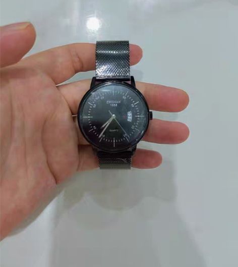 包邮【专柜599】智典电子男士手表，黑色表...