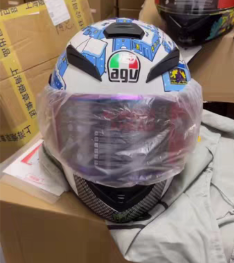 包邮AGV外贸单 雪屋小镇现货 全烤漆Lo...