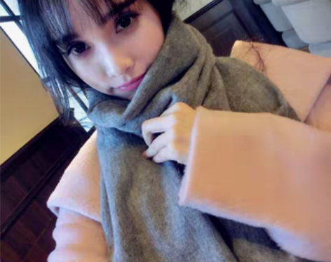 转卖2017冬季羊毛围巾女士 百搭纯色欧美...