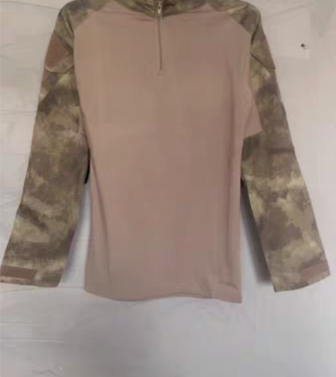 包邮户外废墟迷彩服套装男女春秋青蛙服教官战...