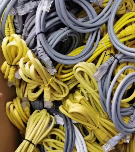 包邮50条一包光猫拆机的成品网线一米五长度...