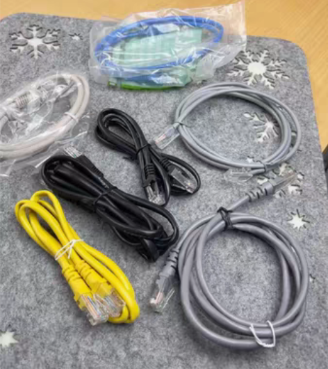 包邮【新年低价转】网线 全新，一共7根，长...