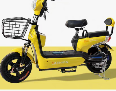 转卖吾乐新款电动车成人电动自行车48V小型...