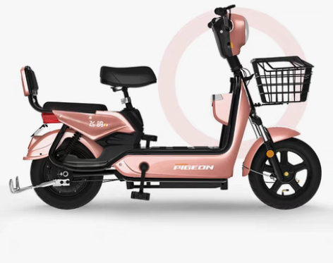 转卖飞鸽新国标电车48V电动车小型亲子代步...