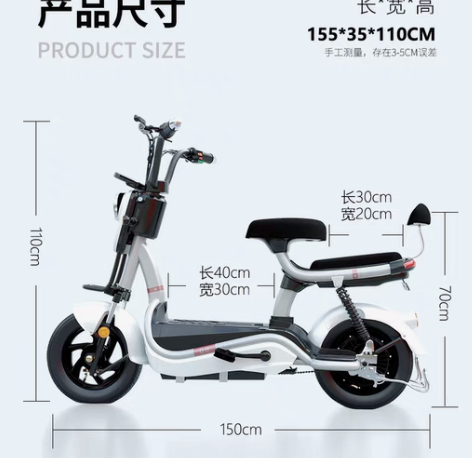 包邮【假期特惠】1159全新国标电动车，天...